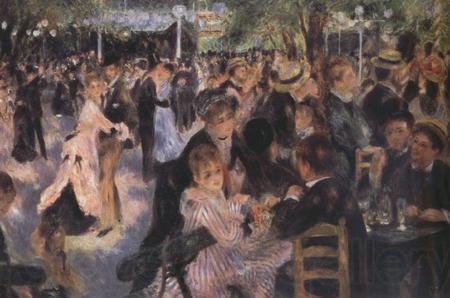 Pierre-Auguste Renoir Ball at the Moulin de la Galette (nn03) Germany oil painting art